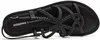 Gioseppo ORLAND Damen Schwarz Sandalen Flach Leder Produktbild-Vorschau 6