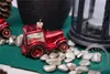 Vánoční dekorace traktor červený Náhled obrázku produktu 3