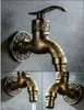 Bronze Wasserhahn Auslaufhahn Auslauf Messing Nostalgie Produktbild-Vorschau 3