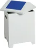Putzwollkasten ca.73 l 655x410x405 mm grau/blau Produktbild-Vorschau 1
