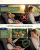 2x HECKBO Osłony przeciwsłoneczne do samochodu dla dzieci z Podgląd zdjęcia produktu 4