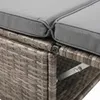 Mucola Gartenmöbel Polyrattan Lounge Sessel Sofa Bank Tisch Produktbild-Vorschau 14