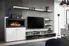 Wohnwand TV-Ständer Kommode mit eingebautem Kamin Designer Produktbild-Vorschau 8