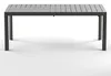 home24 Ausziehbarer Gartentisch - Aluminium - Anthrazit Produktbild-Vorschau 5