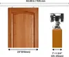 VEVOR Schiebetürbeschlag-Set 1135 mm, Schiebetürschiene mit Produktbild-Vorschau 8