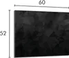 Glasschutzplatte für Herd 60x52 Schwarz Produktbild-Vorschau 2