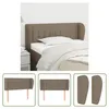 The Living Store Kopfteil mit Ohren Taupe 83x23x78/88 cm Produktbild-Vorschau 10