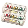 Transparentes 40 x 30 x 21 cm Schuhregal, Stapelbarer Produktbild-Vorschau 1