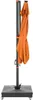 Ampel-Sonnenschirm - 300 x 220 cm - Anthrazit - Orange - Produktbild-Vorschau 12