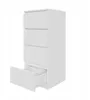 Kommode AVEN 97x40x40cm weiß, 4 grifflose Schubladen mit Produktbild-Vorschau 1