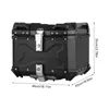 Top Case 55L Motorradkoffer aus Aluminiumlegierung, Produktbild-Vorschau 12