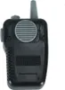 A close-up, side view of a black and gray toy walkie-talkie against a white background. Náhľad obrázku produktu