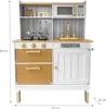 4iQ Spielküche Spielzeug Küche aus Holz für Kinder Produktbild-Vorschau 5