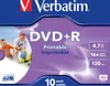 VERBATIM 43508 Printable Bedruckbar DVD+R 16X Rohling Produktbild-Vorschau 6
