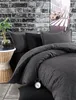 Bettwäsche 135x200 cm. 2 teilig set, Anthrazit, 100% Produktbild-Vorschau 4