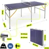HyperMotion Opklapbare Tafeltennistafel voor binnen – Productafbeelding-voorbeeld 7