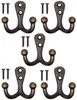 'FUXXER® - Massive Antik Doppel-Haken, Garderoben-Haken, Produktbild-Vorschau 2
