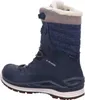 A side view of a blue winter boot for women. Produktbild-Vorschau