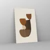 Bilder auf glas - Einteilig - Abstraktion Braun Produktbild-Vorschau 4
