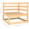 2-tlg. Garten-Lounge-Set mit Kissen Kiefer Massivholz Produktbild-Vorschau 5