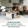 Emerio Toaster mit Digitaldisplay – 2 Schlitzen – Produktbild-Vorschau 5