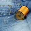 Jeansfaden (0,025 EUR/ 1m) in Gold, 2x 100m Qualitäts - Produktbild-Vorschau 4