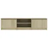 vidaXL TV-Schrank Sonoma-Eiche 140x40x35,5 cm Holzwerkstoff Produktbild-Vorschau 5