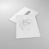 Bilder auf glas - Einteilig - Kuss Paar Skizze - 50x70cm - Produktbild-Vorschau 2