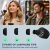 kwmobile 6x Silikonaufsätze für Sennheiser MOMENTUM True Produktbild-Vorschau 3
