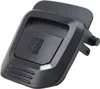 A black plastic cap for a vacuum cleaner, shown from a diagonal angle against a white background. Produktbild-Vorschau