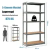 Estantería industrial COSTWAY, estantería resistente, Vista previa de la imagen del producto 3