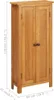 vidaXL Schrank 50x22x110 cm Massivholz Eiche Produktbild-Vorschau 7