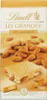 A product package for Lindt Les Grandes chocolate with almonds. Produktbild-Vorschau