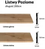Boazeria angielska DĄB – wytłoczka dekoracyjna 92,7x50,8 cm Podgląd zdjęcia produktu 6