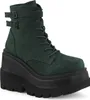SHAKER-52 Damen Booties von DemoniaCult, Dunkelgrün  , EU Produktbild-Vorschau 1