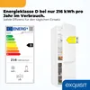 Exquisit Kühl-Gefrierkombination 400 l No Frost | Produktbild-Vorschau 3