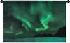 MuchoWow® Wandteppich Wandbehang Nordlichter - Wasser - Produktbild-Vorschau 1