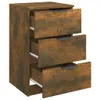 Nočné stolíky 2 ks dymový dub 40x36x65 cm Náhľad obrázku produktu 6