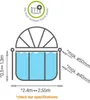 EXIT Basen Zadaszenie ECO ø244cm, Basen Dome, Uniwersalny, Podgląd zdjęcia produktu 3