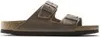 Birkenstock  Arizona Damen Herren Pantolette Nubukleder Produktbild-Vorschau 26