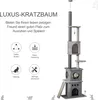 PawHut Kratzbaum Deckenhoch Katzenbaum mit Spielbaum Produktbild-Vorschau 4