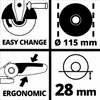 Einhell TC-AG 115/750 Winkelschleifer 11,5 cm 11000 U/min Náhled obrázku produktu 13