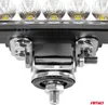 A close-up view of the mounting bracket and LEDs of an automotive light bar. Produktbild-Vorschau