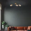 Spotlight, with wood, smoked glass, 3xE27/max.10W Produktbild-Vorschau 5