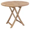 Gartentisch Klapptisch Paris in premium Teak rund D 90 Produktbild-Vorschau 1