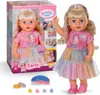 BABY born Carla  hat  langes, hochwertiges Haar und bringt Produktbild-Vorschau 1