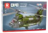 Jeu de briques de construction hélicoptère militaire Ch-47 Voir les images du produit 3