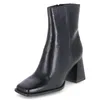 Tamaris Damen Stiefeletten Schwarz Kunstleder in Knautsch Produktbild-Vorschau 2
