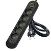 adattatore di presa a 5 vie con 3x USB, presa di Anteprima dell’immagine prodotto 2