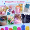 Glitzertattoo Set, Bledras Kinder Temporäre Tattoos mit 210 Produktbild-Vorschau 5